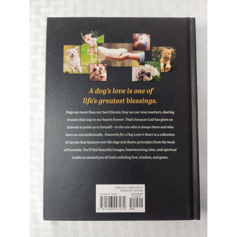 Pawverbs for a Dog Lover's Heart by Jennifer Marshall Bleakley 2020 Hard...